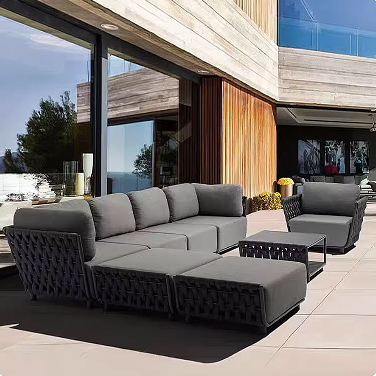 Outdoor Furniture Luxury - # Set Sofa Modular Furnitur Taman