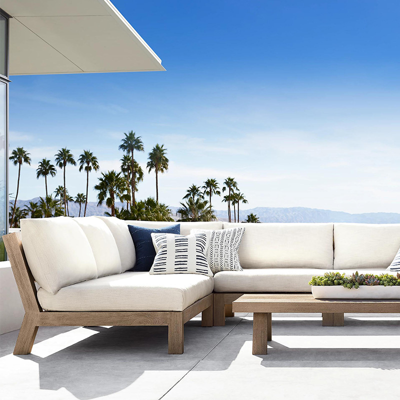 Outdoor Furniture Luxury - Set Furnitur Taman Modern Tahan Air