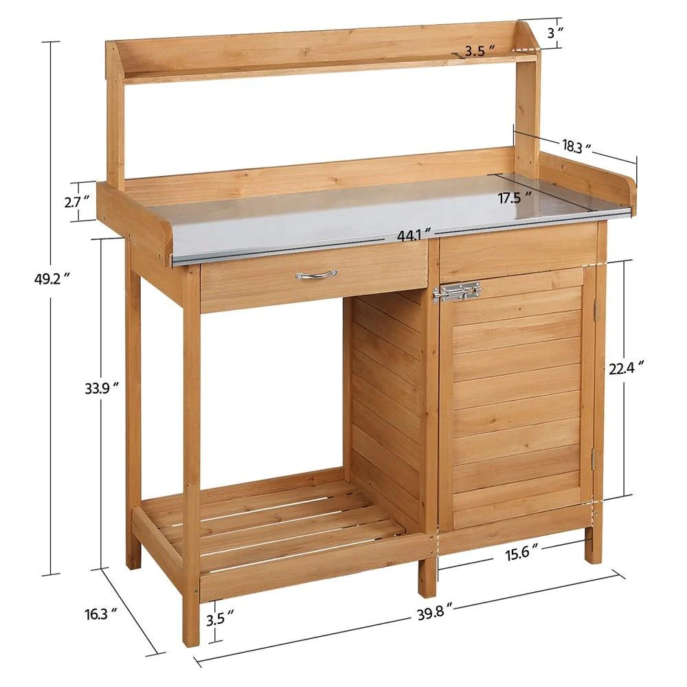 Meja Kerja Kayu Solid untuk Pe - Outdoor Furniture Wood ulasan dan harga