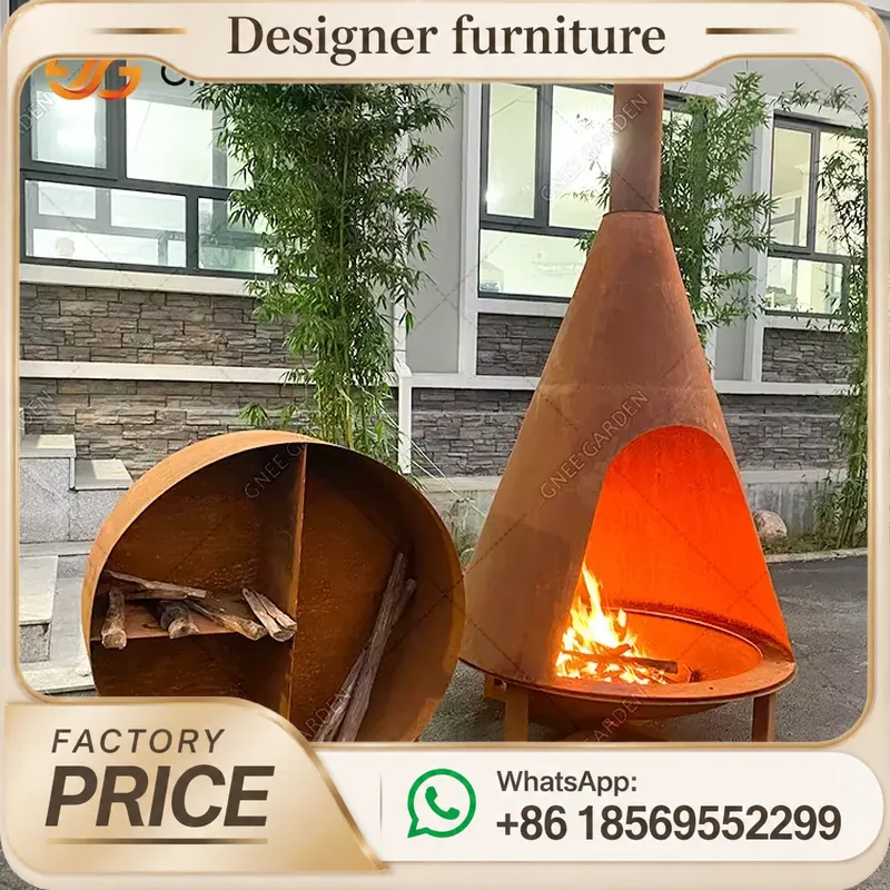Kompor Pelet Kayu Portabel Den - Outdoor Furniture Wood ulasan dan harga