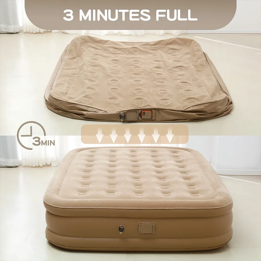 Kasur Udara Queen dengan Pompa - Outdoor Furniture Luxury ulasan dan harga