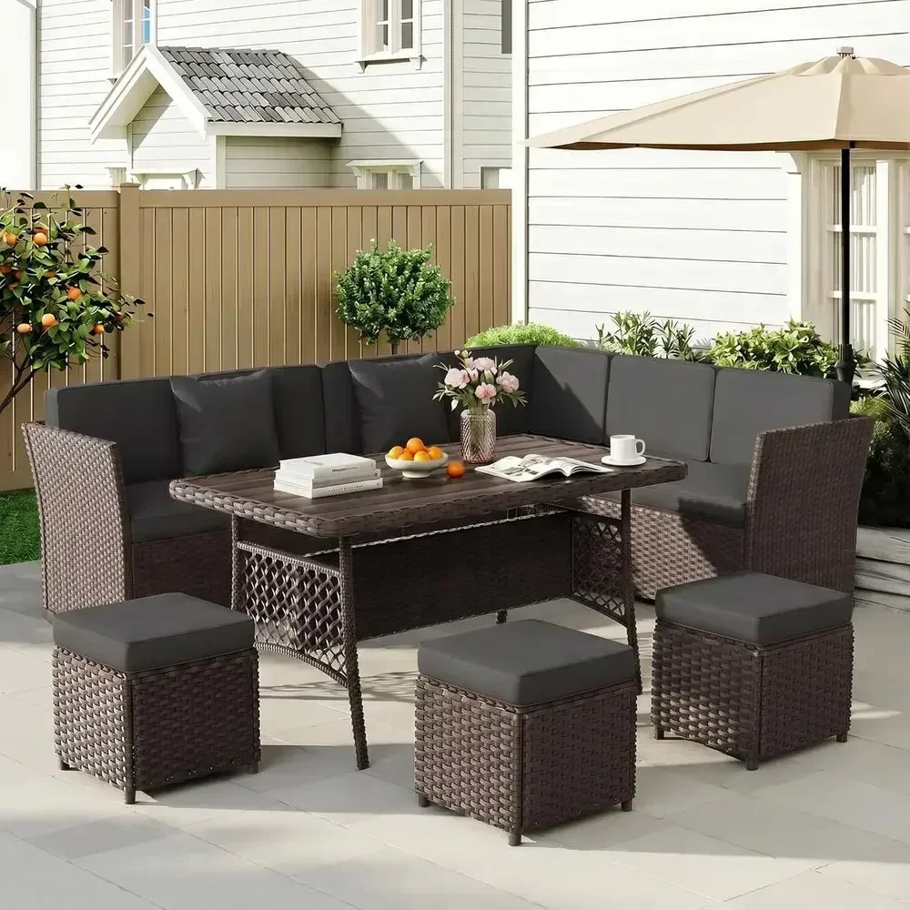 Set Perabot Teras Luar Ruangan - Outdoor Furniture Metal Chairs ulasan dan harga