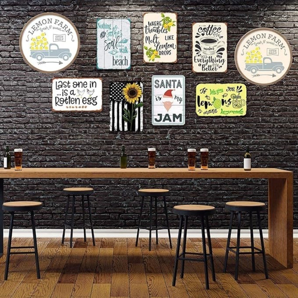 CIFBUY Seni Dinding Aluminium  - Outdoor Furniture Metal ulasan dan harga